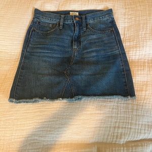 J. Crew denim skirt